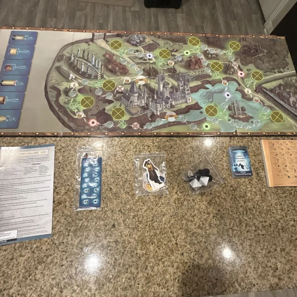 Harry Potter Potions Challenge Board Game New Open Box